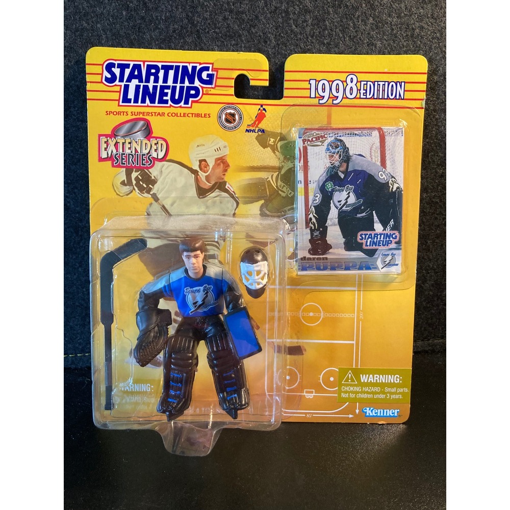 Kenner Starting Lineup 1998 Daren Puppa Tampa Bay Lightning Goalie Figure NHL